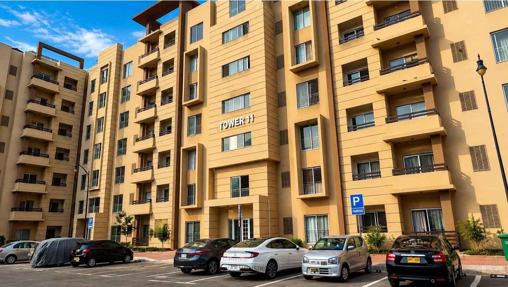 Bahria Apartments - 2 Bed - 950 Sqft for Sale in Bahria Town Karachi