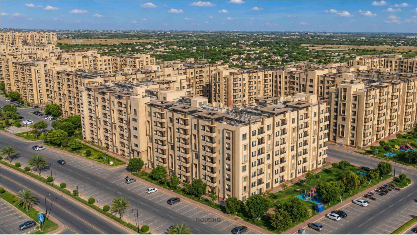 Bahria Apartments - 2 Bed - 950 Sqft for Sale in Bahria Town Karachi