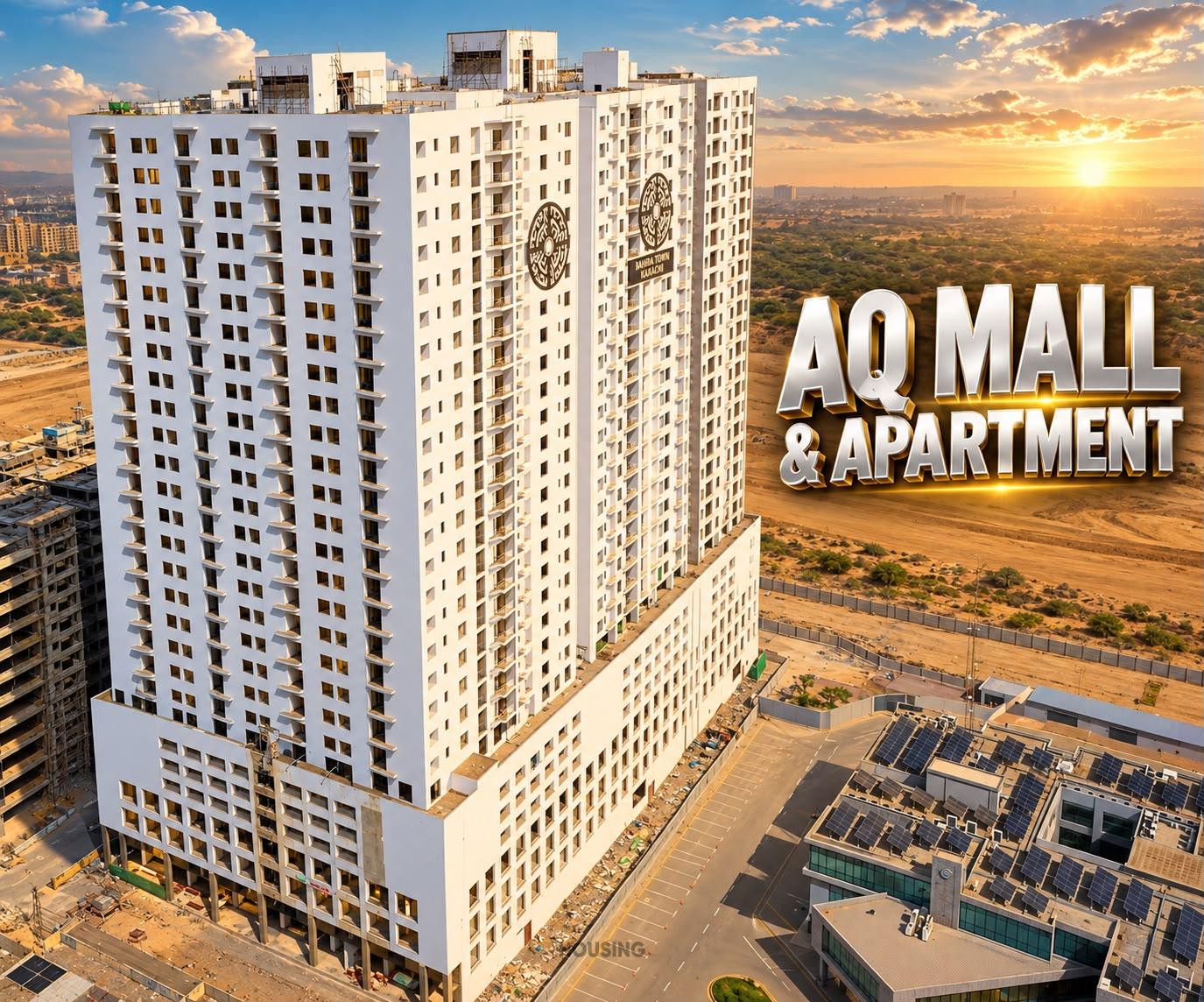 AQ Mall And Apartment - 1333 Sqft for Sale in Bahria Town Karachi