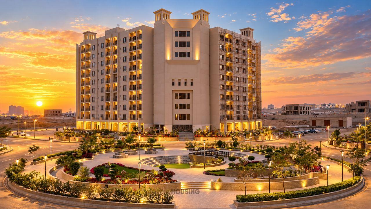 Paragon Towers - 680 Sqft Apartment for Sale in Bahria Town Karachi