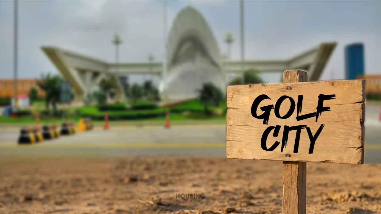 Golf City - 500 Sqy Plot for Sale in Bahria Town Karachi