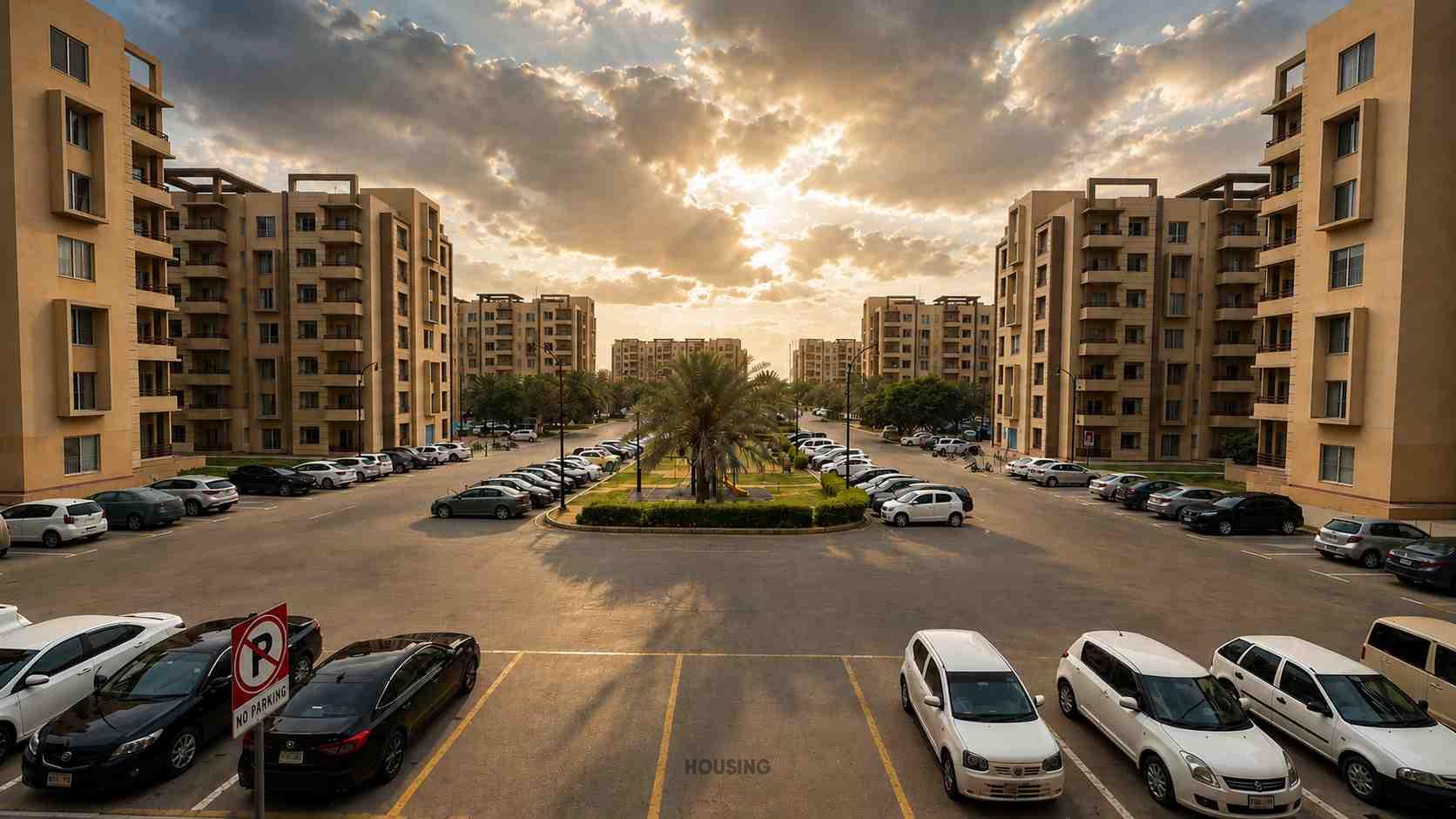 Bahria Apartments - 950 Sqft for Sale in Bahria Town Karachi