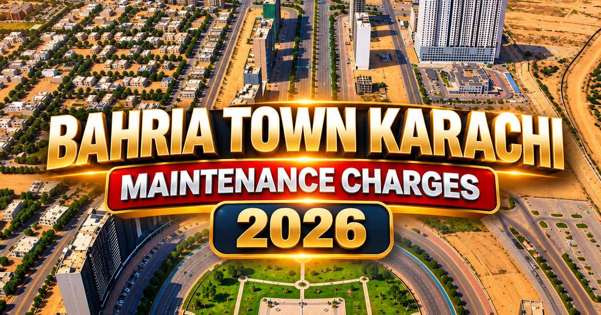BAHRIA MAINTENANCE CHARGES 2026