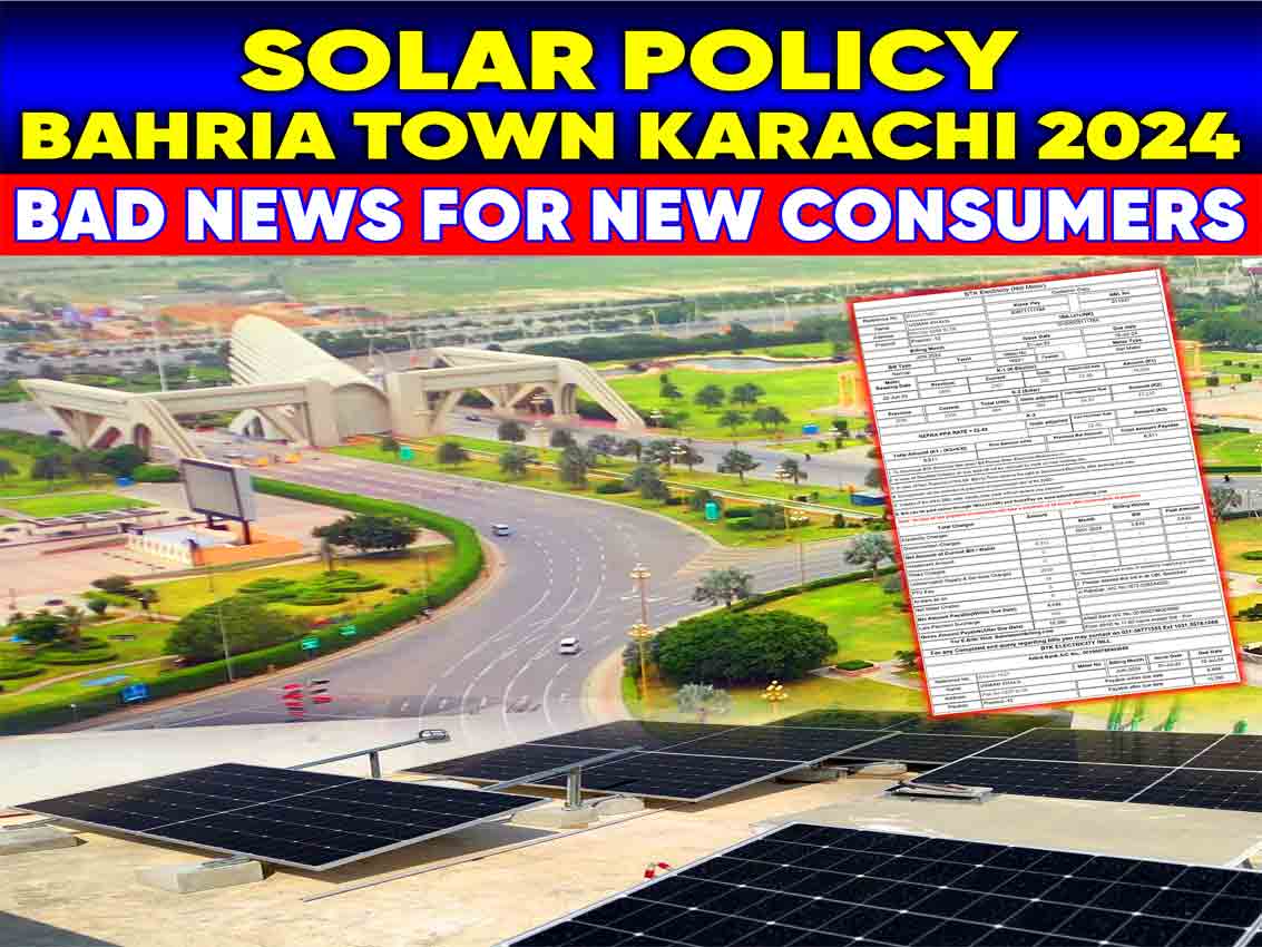 solar policy bahria town karachi