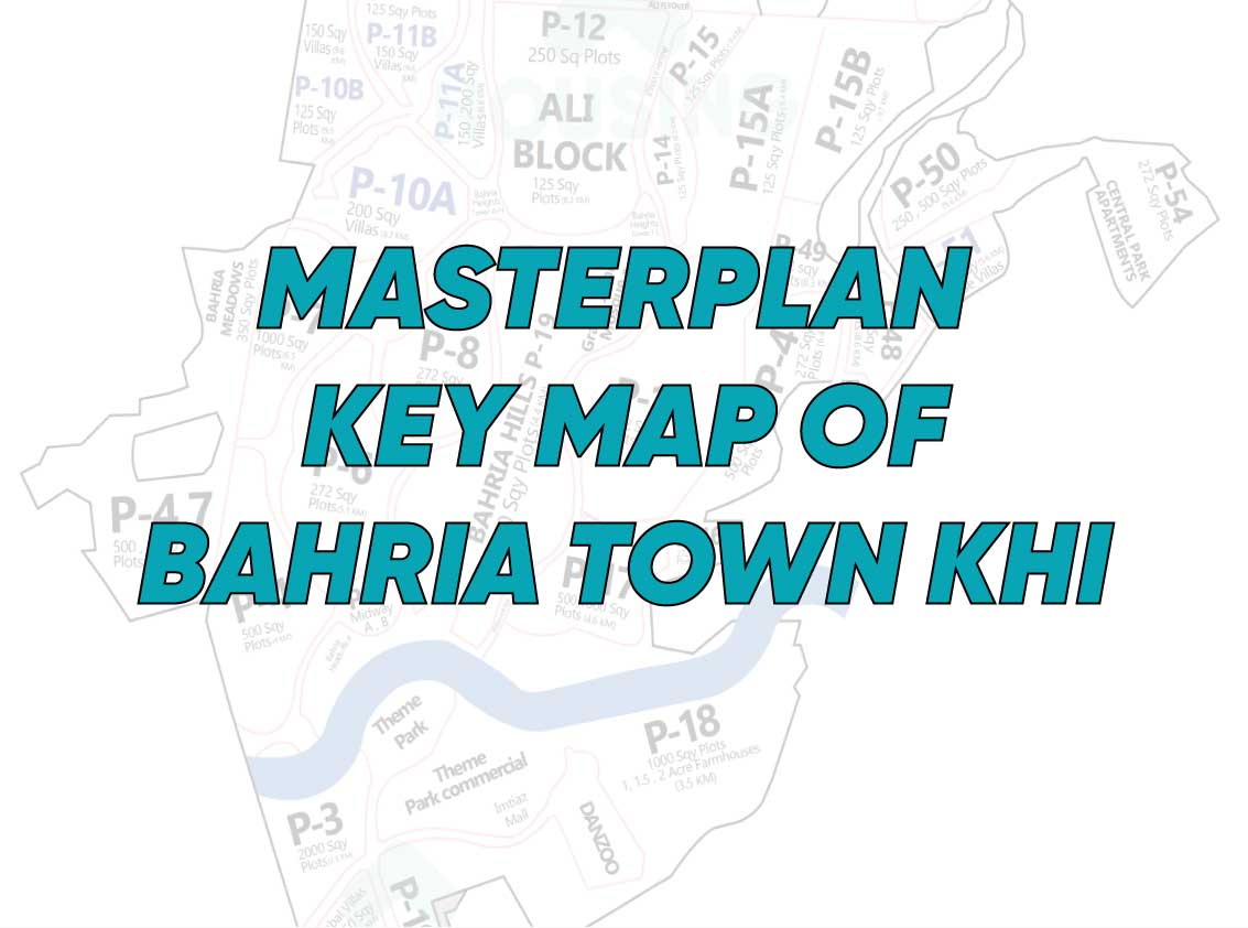 Masterplan Bahria Town Karachi 