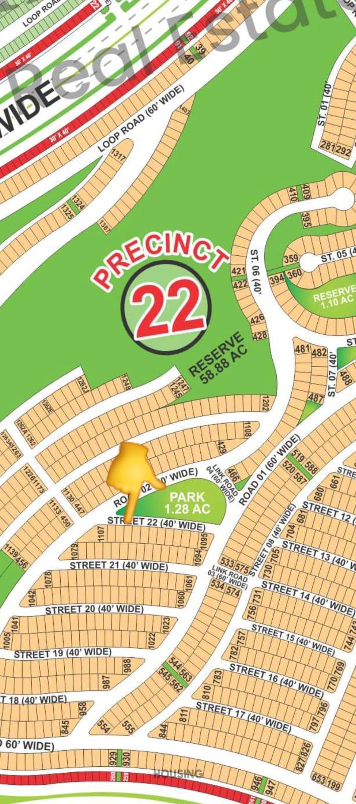 Precinct 22 - 272 Sqy for Sale in Bahria Town Karachi