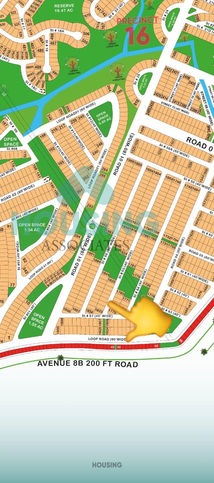 Precinct 16 - 272 Sqy for Sale in Bahria Town Karachi