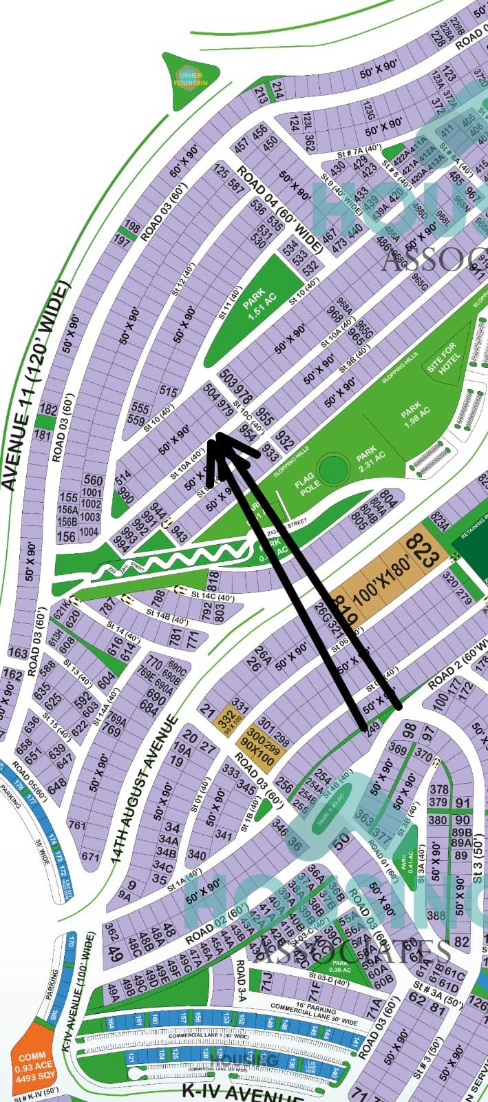 Bahria Hills - 500 Sqy for Sale in Bahria Town Karachi