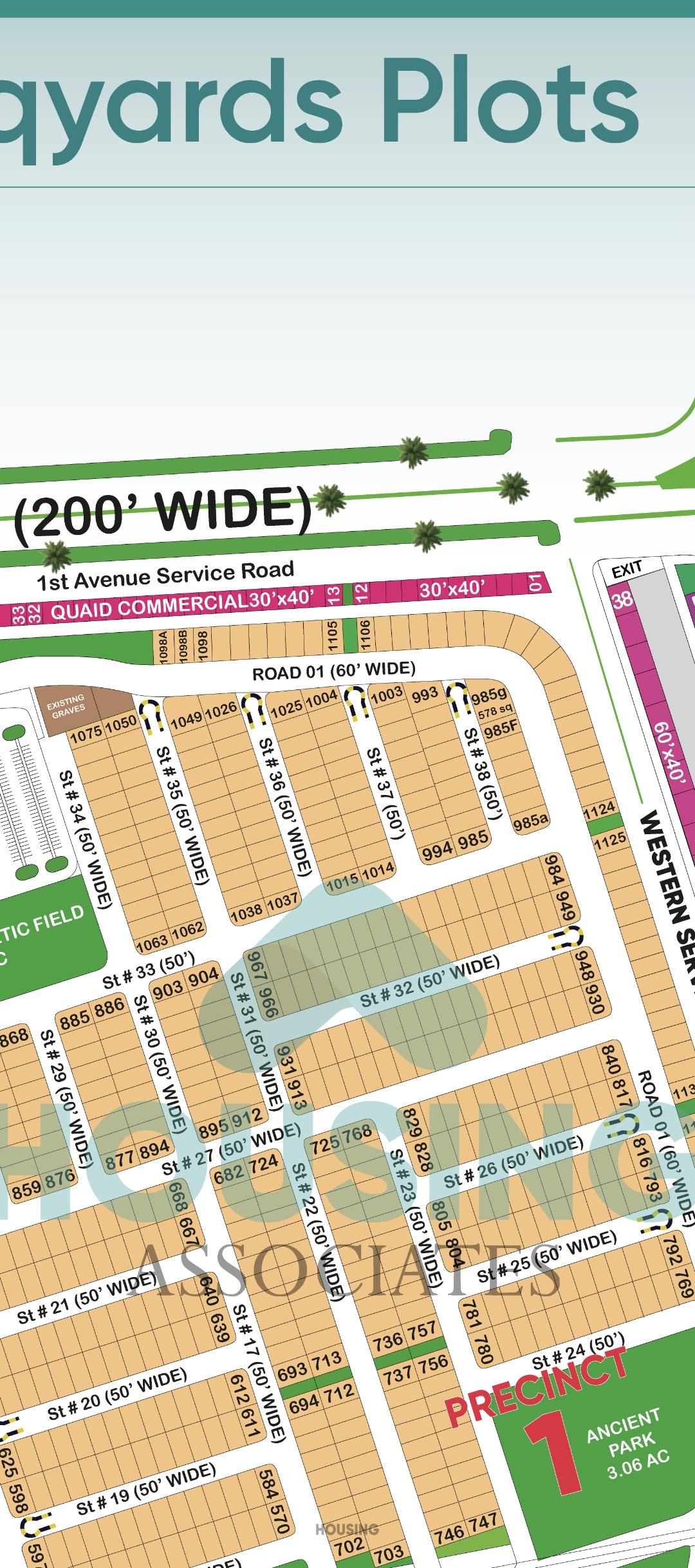 Precinct  1 - 272 Sqy for Sale in Bahria Town Karachi