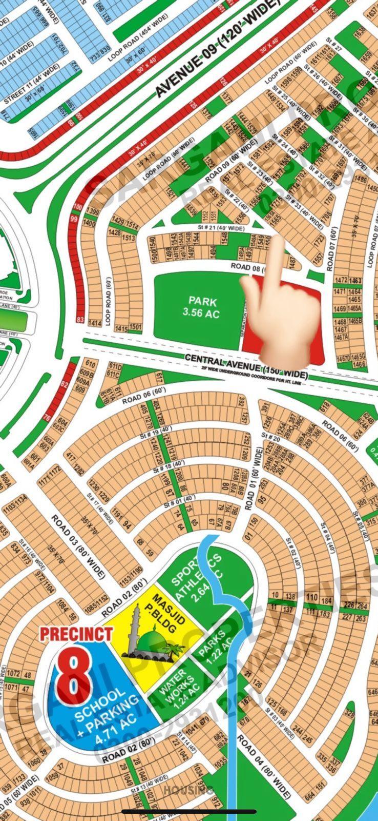 Precinct 8 - 272 Sqy for Sale in Bahria Town Karachi
