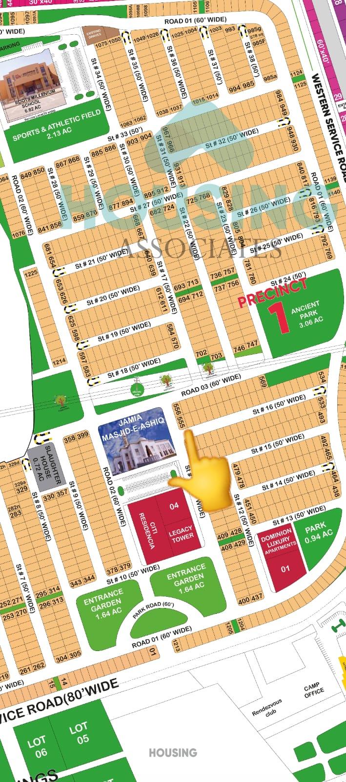 Precinct  1 - 272 Sqy for Sale in Bahria Town Karachi