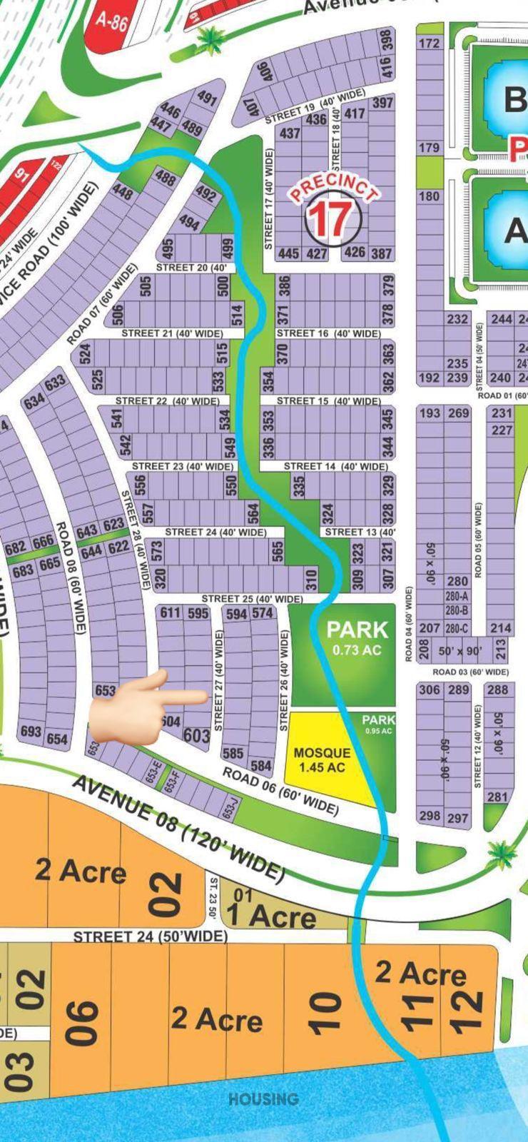 Precinct 17 - 500 Sqy for Sale in Bahria Town Karachi