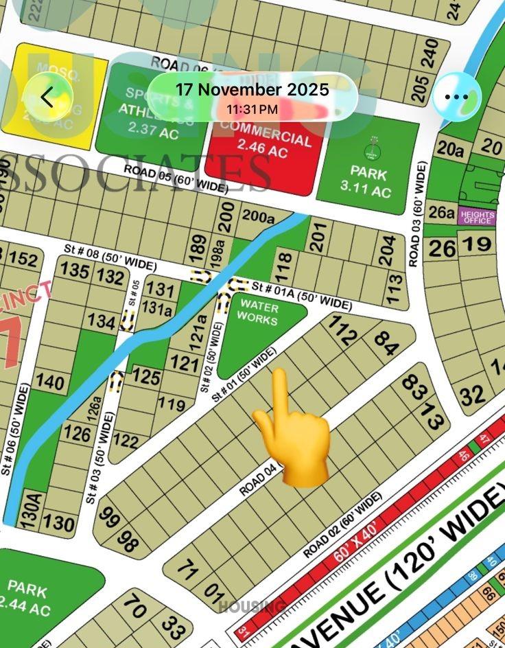 Precinct 7 - 1000 Sqy for Sale in Bahria Town Karachi