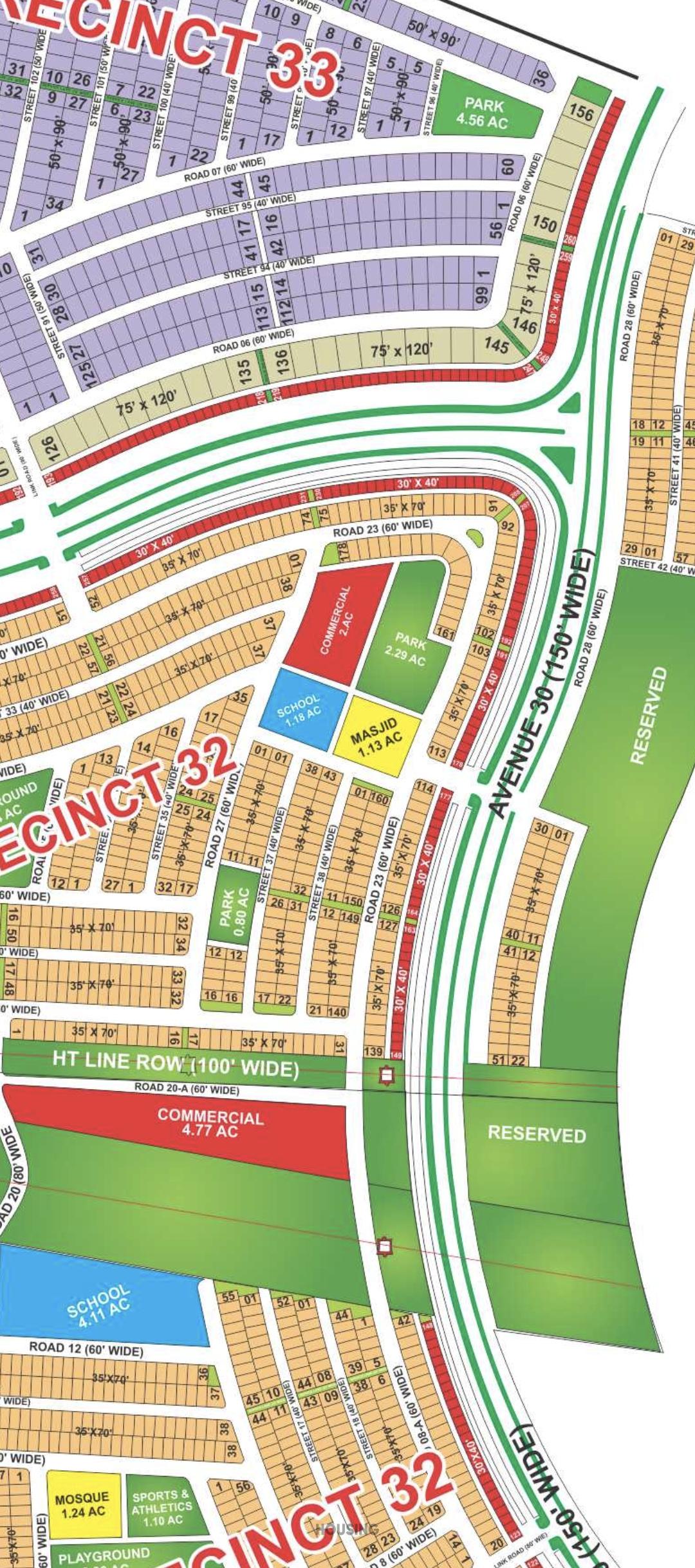 Precinct 32 - 272 Sqy for Sale in Bahria Town Karachi