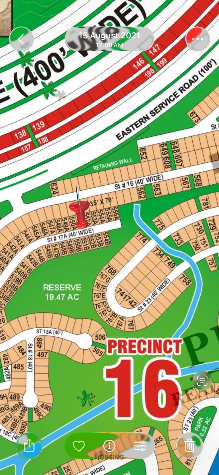 Precinct 16 - 272 Sqy for Sale in Bahria Town Karachi