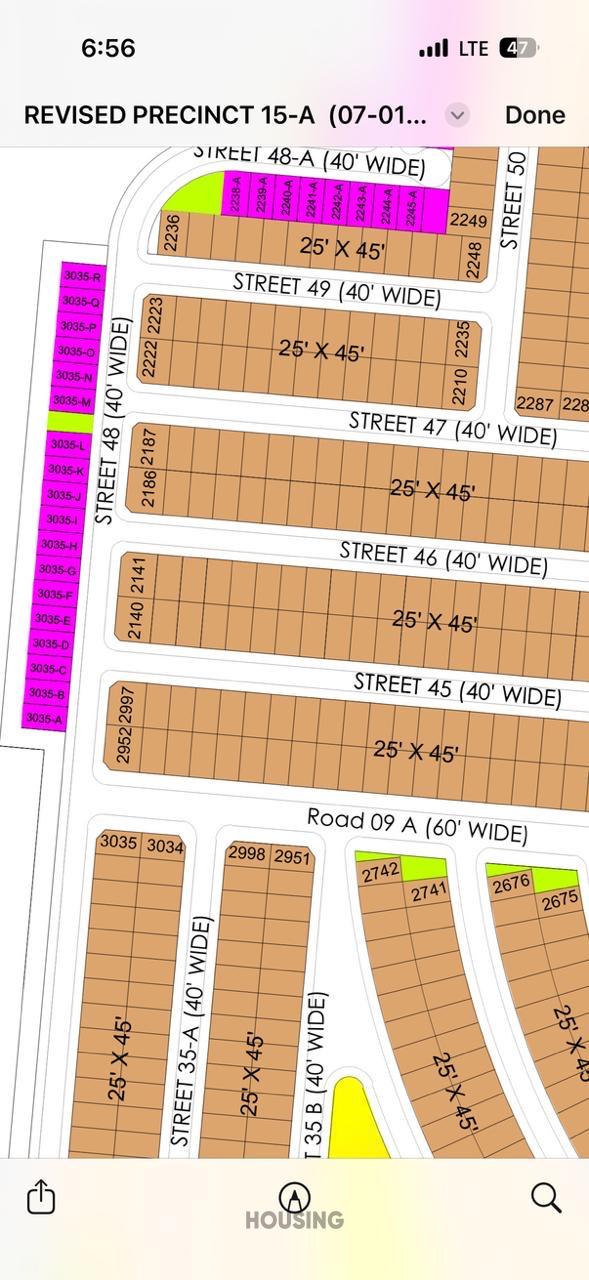 Precinct 15A - 125 Sqy for Sale in Bahria Town Karachi