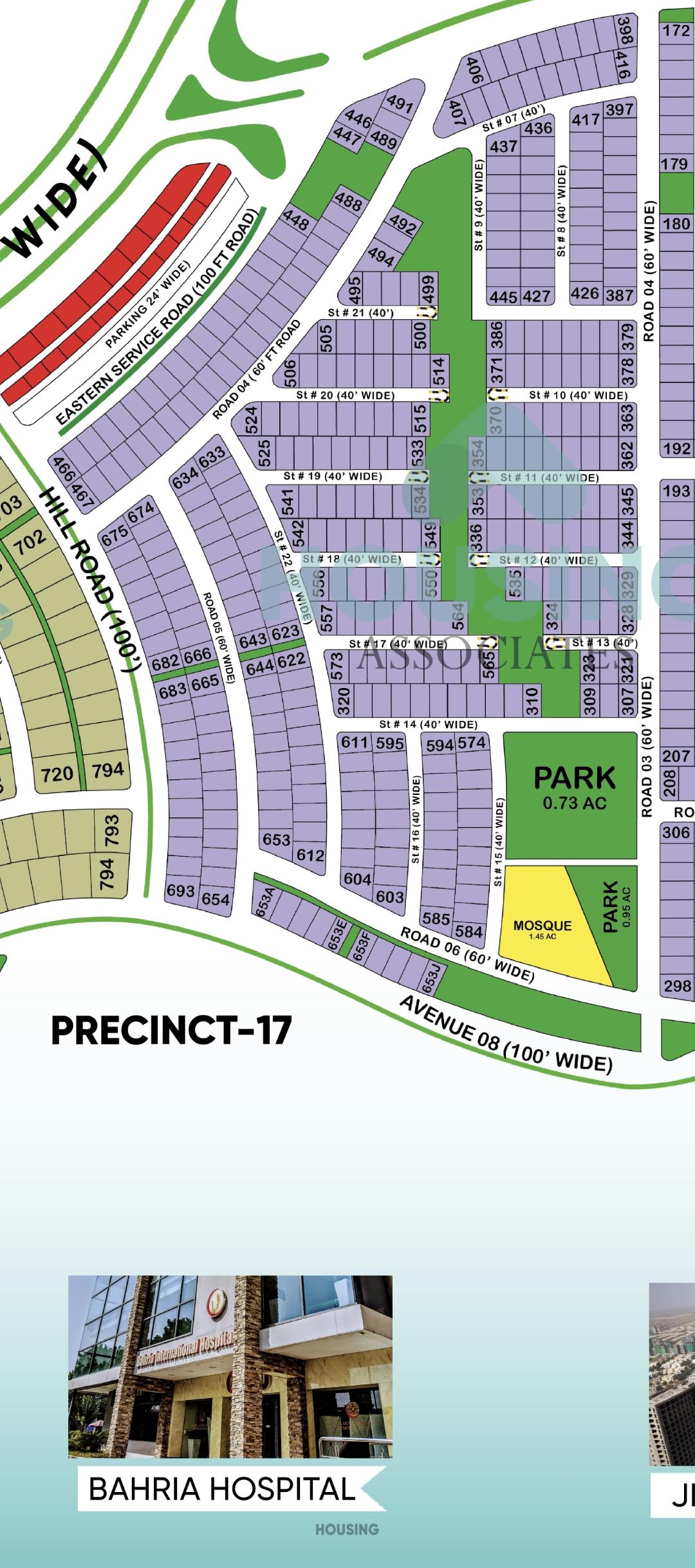 Precinct 17 - 500 Sqy for Sale in Bahria Town Karachi